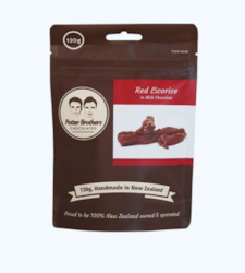 Potter Brothers Chocolates: Potter Brothers Red Licorice in Milk Chocolate