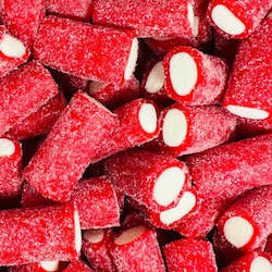 All Lollies: Sour Strawberry Mini Jumbo