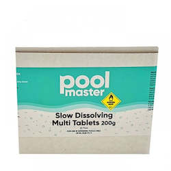 Swimming pool chemical: Pool Master Tri-Chlor Multi 200g Tablets - 20pk
