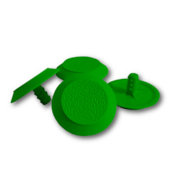 Self-Install KitBoxÂ® - Green Polyurethane Tactile Warning - Stud