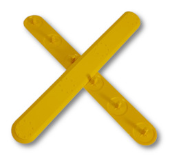 Self-Install KitBoxÂ® - Yellow Polyurethane Tactile Directional - Bar