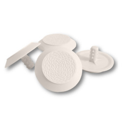 Self-Install KitBoxÂ® - White Polyurethane Tactile Warning - Stud
