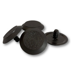 Self-Install KitBoxÂ® - Black Polyurethane Tactile Warning - Stud