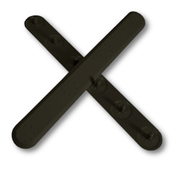 Self-Install KitBoxÂ® - Black Polyurethane Tactile Directional - Bar