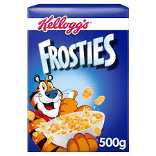 Cereals: Kelloggs Frosties