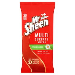 Household: Mr Sheen Surface Wipes