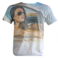 Cool-Chick T-shirt Retro and Vintage Tees Teerex