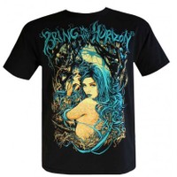 Products: Bring Me the Horizen-Forest Girl-Tshirt Official Rock T-shirts USA