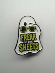 Clothing: Freak in the Sheets Enamel Pin