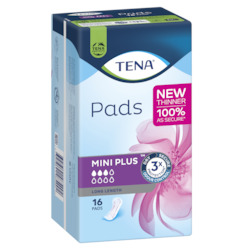 Womens Pads: TENA Mini Plus Long Length Pads