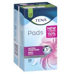 Womens Pads: TENA Ultra Thin Mini Standard Length Pads