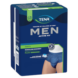 TENA Men Active Fit Navy Pants