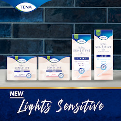 Womens Pads: TENA Lights Sensitive Pads & Liners Sample Kit - 4 samples