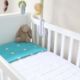 Waterproof Fitted Cot Mattress Protector - Brolly Sheets