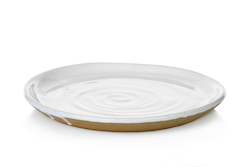 Frontpage: Earth 24cm Lunch Plate - Alabaster (4 Pack)