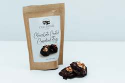Specialised food: Chocolate Coated Candied Figs (100g)