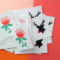 Screen printing: BULK Christmas Card Pack x 10