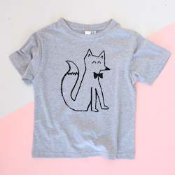FOX Kid's T-Shirt - Grey Marle