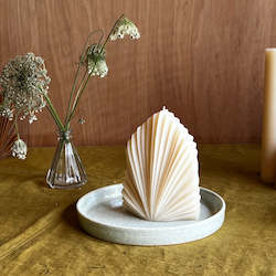 Beekeeping: Aurora & Ceramic Candle Plate