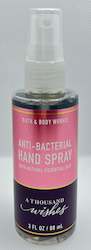 Products Bath & Body Works Hand Sanitizer Spray || A Thousand Wishes