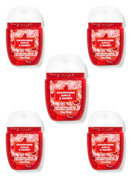 Cleaning service: Bath and Body Works PocketBac Hand Sanitizers 5-Pack || Champagne Apple & Honey