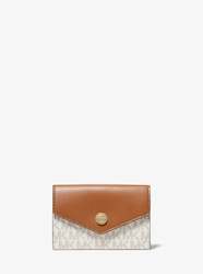 Michael Kors || Logo Wallet and Faux Leather Card Case Set