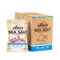 Food wholesaling: East Bali Cashews - Sea Salt 35g x 10