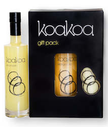 Koakoa Gift Pack:
Limoncello, Orangecello & Limoncello Cream (375ml)