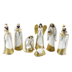 Gold Accents Nativity