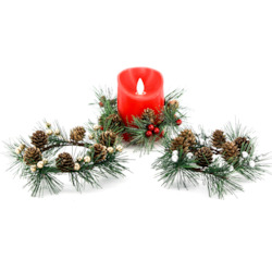 Gift: Candle Wreaths