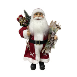 Gift: Santa with Long Red Coat - Med