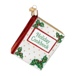 Gift: Blown Glass - Christmas Cookbook