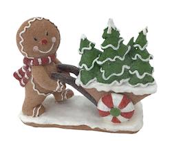 Gift: Gingerbread Pushing Cart
