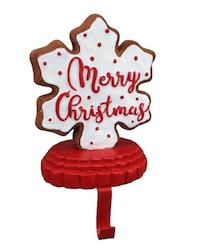 Gift: Snowflake Cookie Stocking Holder