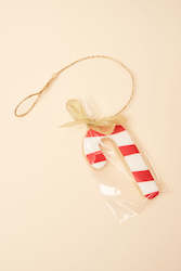 Biscuit manufacturing: Candy Cane Ornament Cookies
