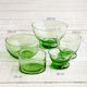 Beldi Glass Bowls - Green -   5 styles