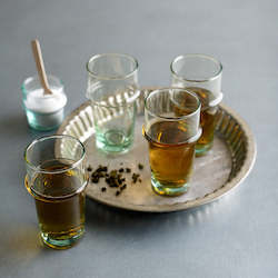 Beldi Hand Blown Moroccan Glasses: Tea / Espresso Glasses - 5 sizes