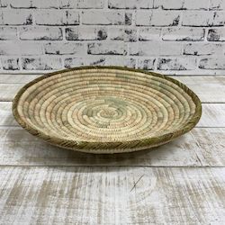 French Market Baskets: Moroccan Woven Platter