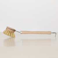 Products: Dishwashing Brush And Replacement Brush Head - Natural Fibre Bristles