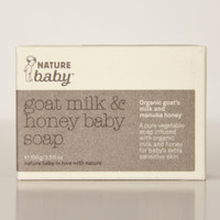 Nature Baby Organic Goat's Milk and Manuka Honey Soap