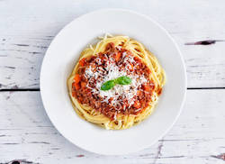 Frontpage: Beef Spaghetti Bolognese