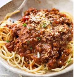 Main Meals: Healthy Spaghetti Bolognese