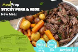 Main Meals: Asian Pulled pork and roast veggie