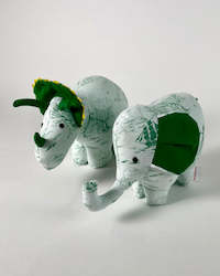 Soft Toys - Dinosaur and Elephant