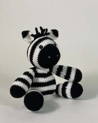 Souvenir: Zebra - Hand Knitted Soft toy