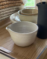 Souvenir: Handmade Ceramic Pouring Bowl