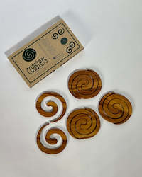 Souvenir: Rimu Coasters - Spiral