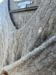 Ralph Lauren Cashmere/Alpaca/wool blend cable knit