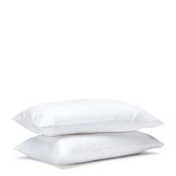 Bed: Bamboo Cotton Pillowcase Pair White
