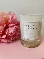 Peony&Blush Suede~CocoSoya Candle